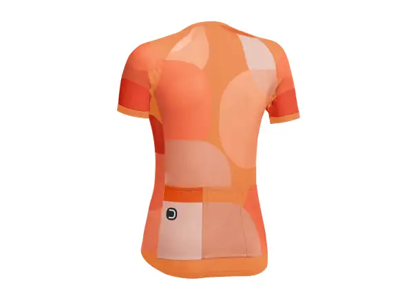 Dotout Camou Damen-Trikot mit kurzen Ärmeln, Hellorange