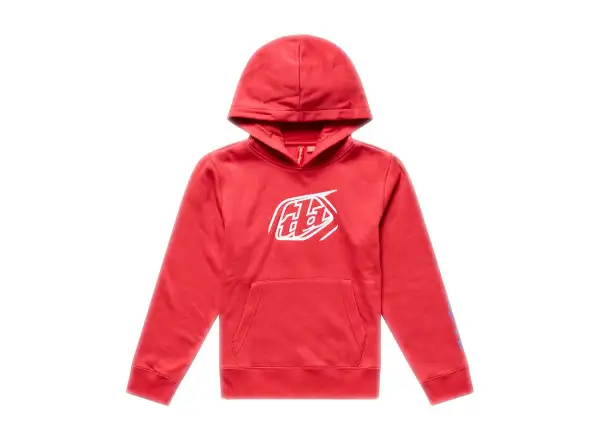 Troy Lee Designs Badge Kinder-Sweatshirt Scarlet