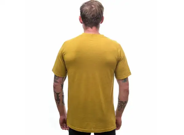 Sensor Merino Air PT Explore Herren T-Shirt Kurzarm Mustard