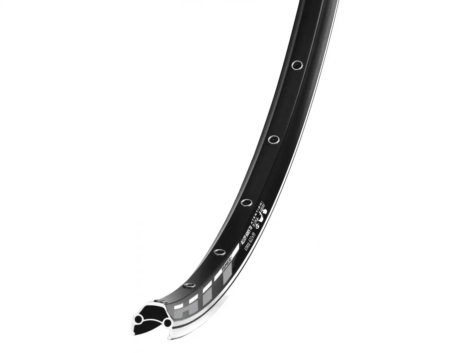 Remerx HIT 21 Felge MTB 29" V-Brake, schwarz 32 Löcher