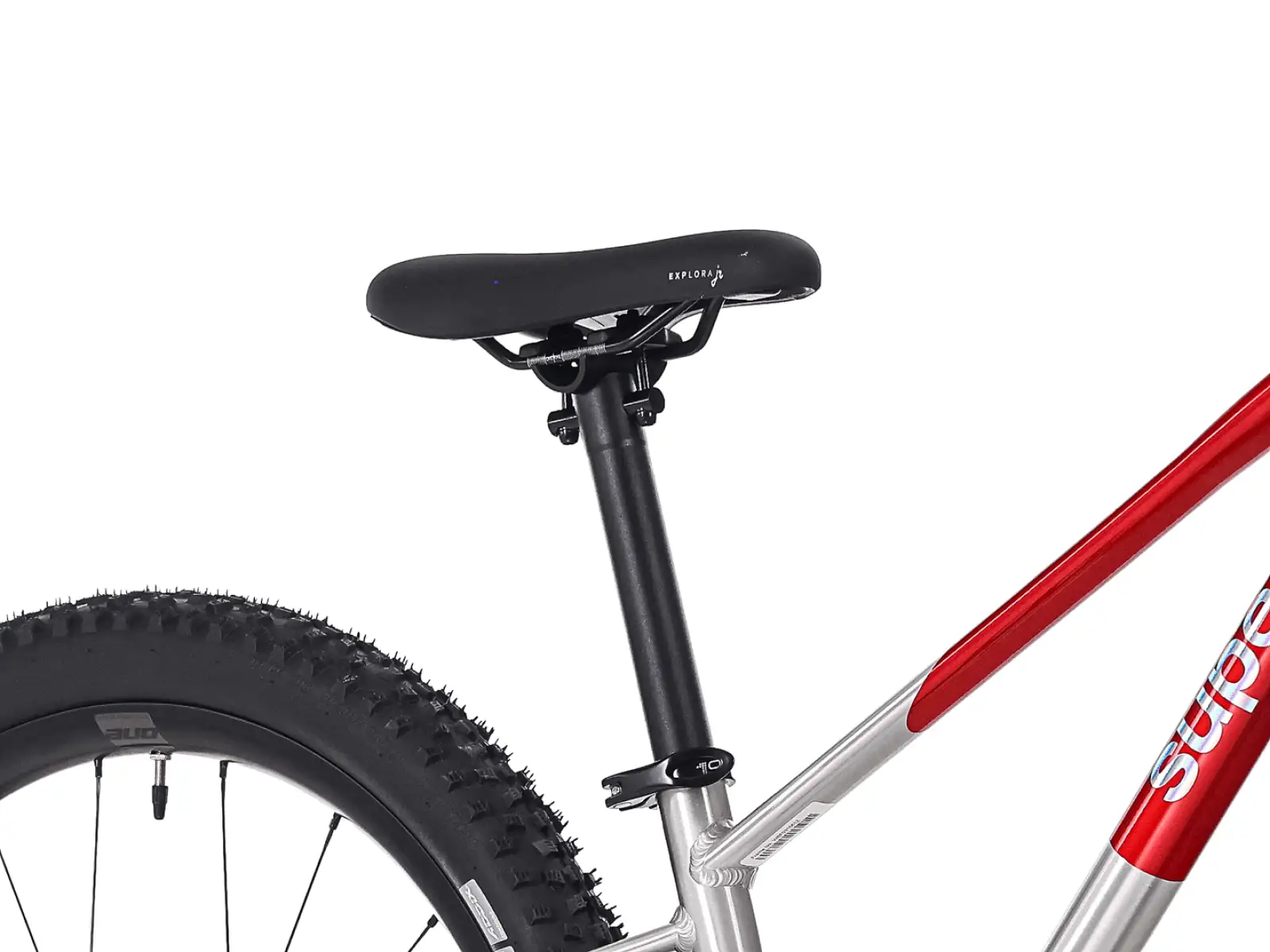 Superior TEAM 24 Kinderfahrrad Gloss Brushed Alu / Red