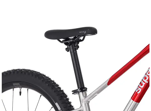 Superior TEAM 24 Kinderfahrrad Gloss Brushed Alu / Red