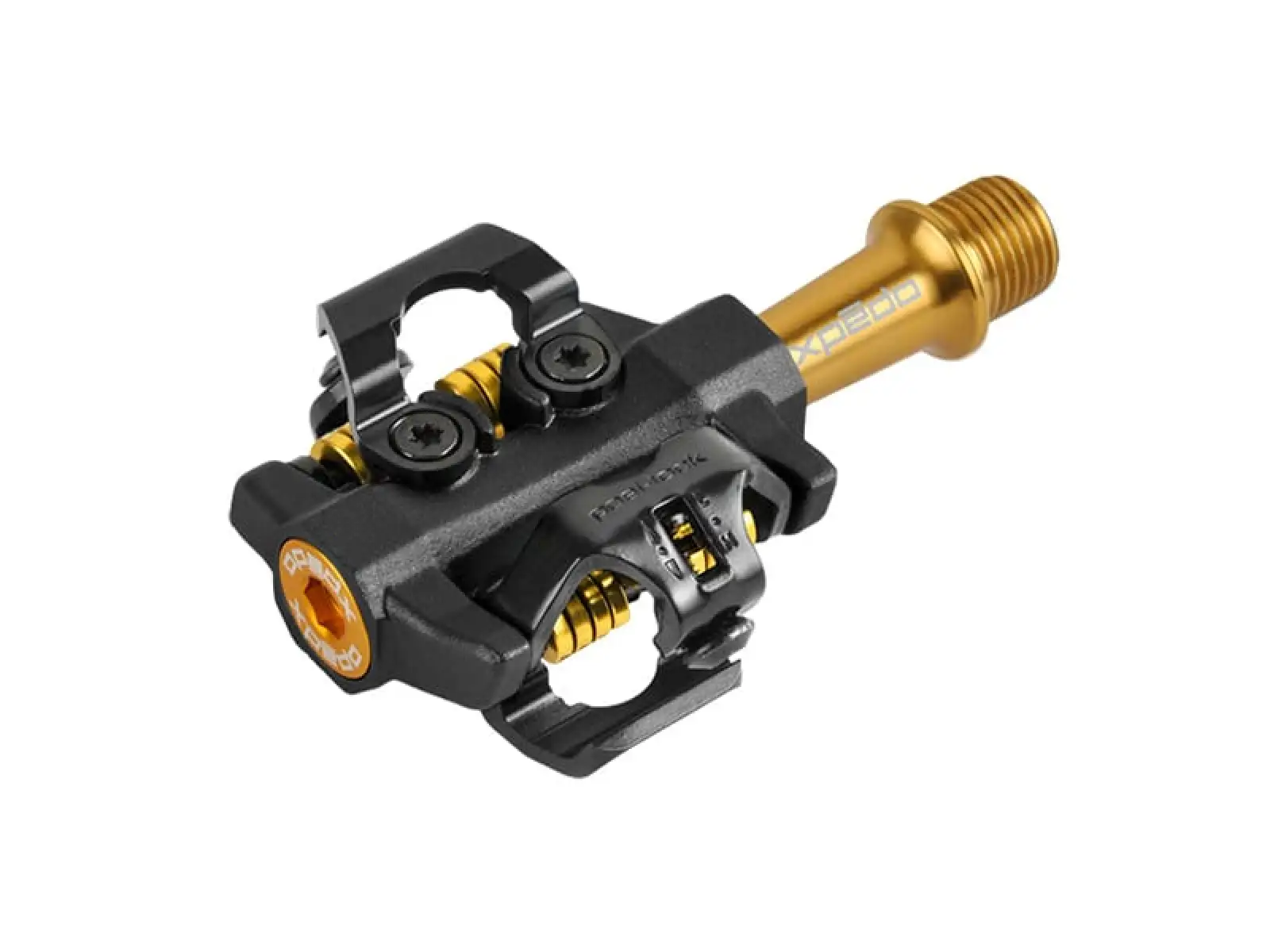 X-pedo CXR Pro SPD Klickpedale schwarz/gold Ti