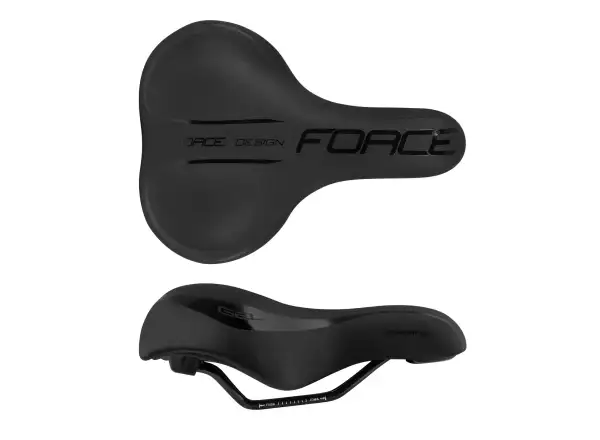 Force Comfort Gel Lady Damen Tourensattel Schwarz