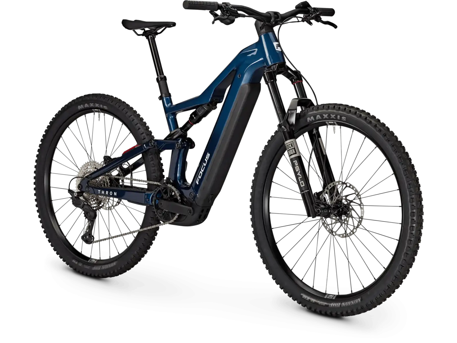 Focus THRON 8 720Wh vollgefedertes E-Bike Azurblue / Sydneyblue