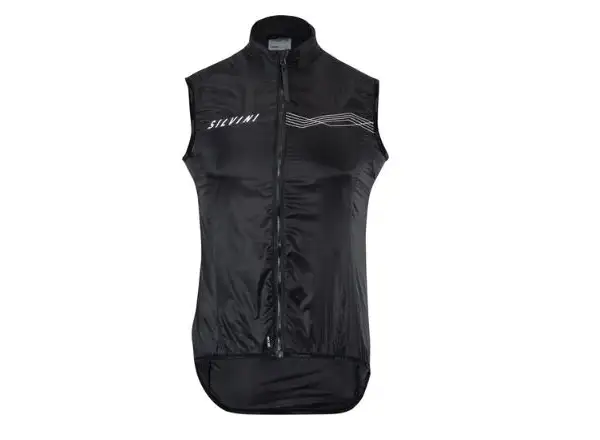 Silvini Tenno MJ1602 Herren Windweste Schwarz.