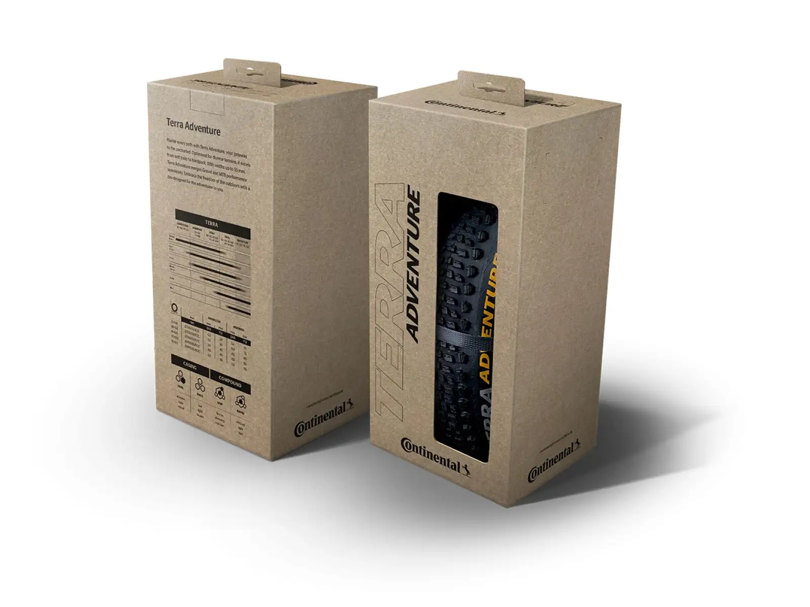 Continental Terra Adventure TLR, E-25 45-622 Reifen Kevlar