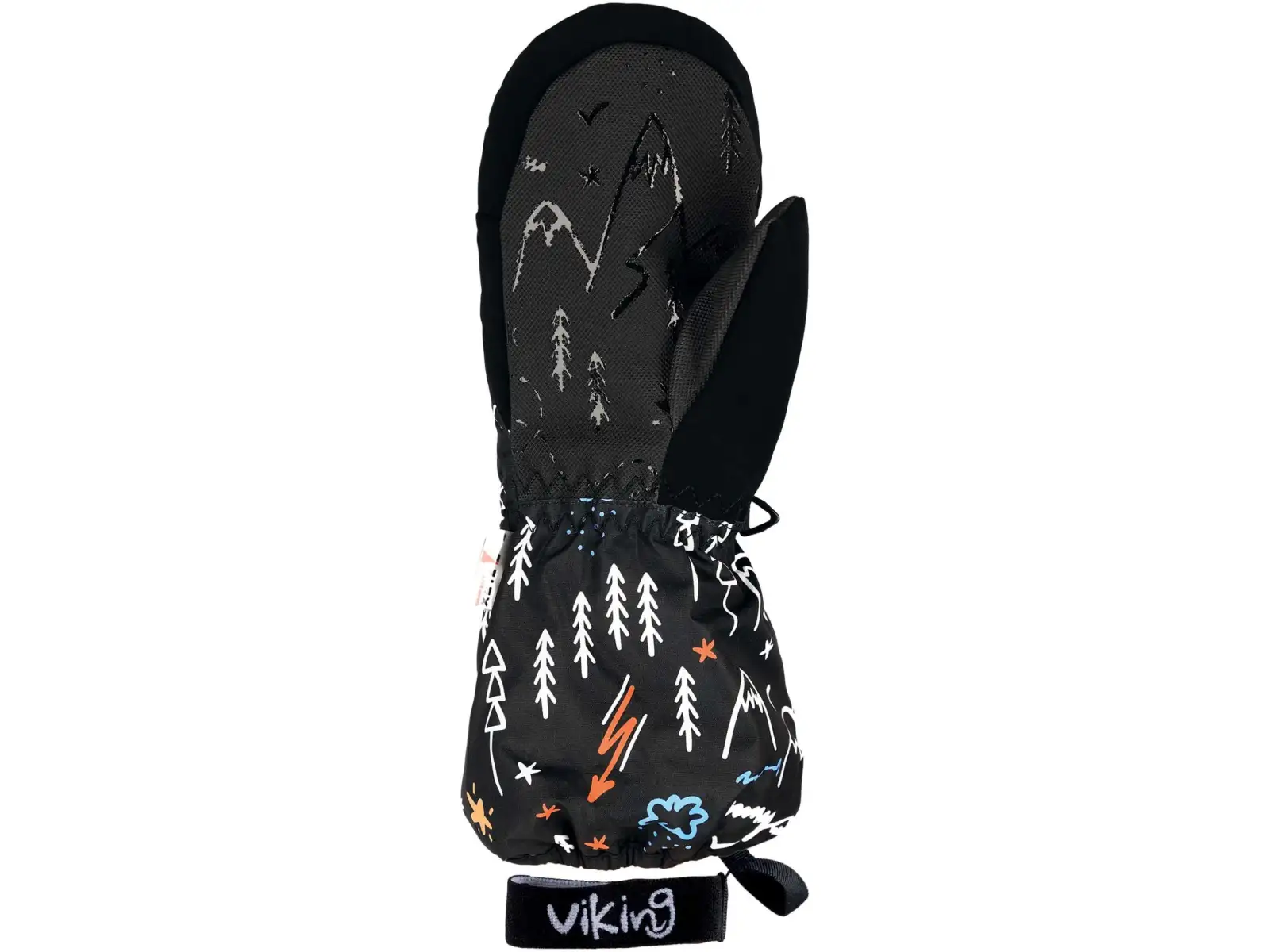 Viking Snoppy Kinderhandschuhe Schwarz
