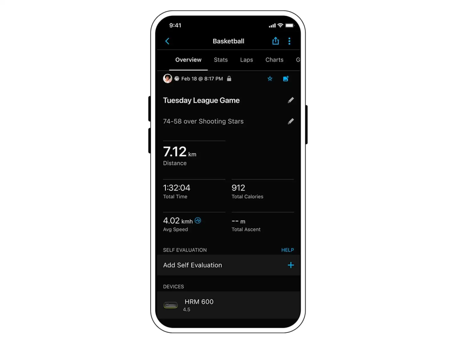Garmin HRM 600 Brustgurt
