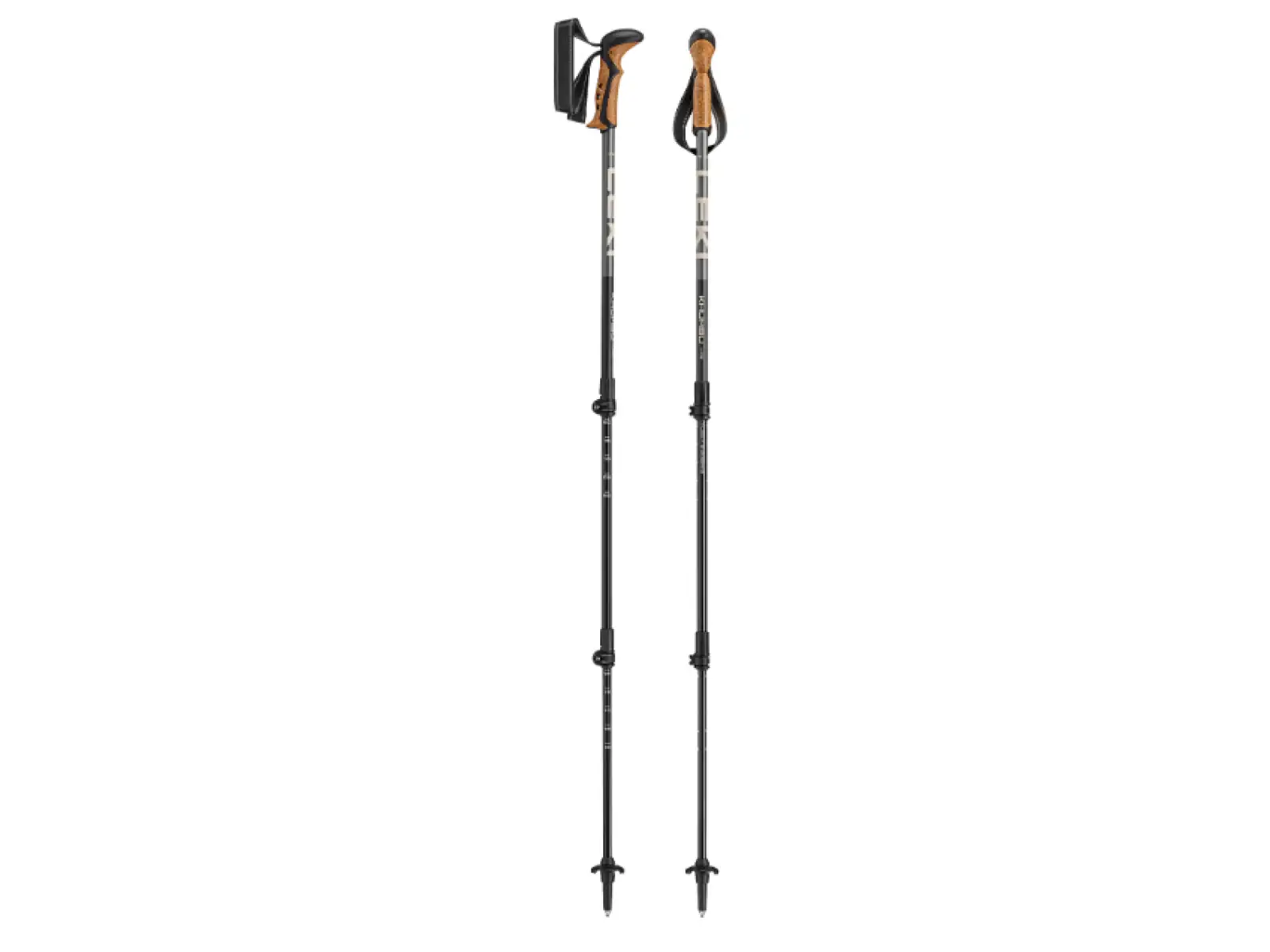 Khumbu Lite Trekkingstöcke black-pale clay light-dark anthracite