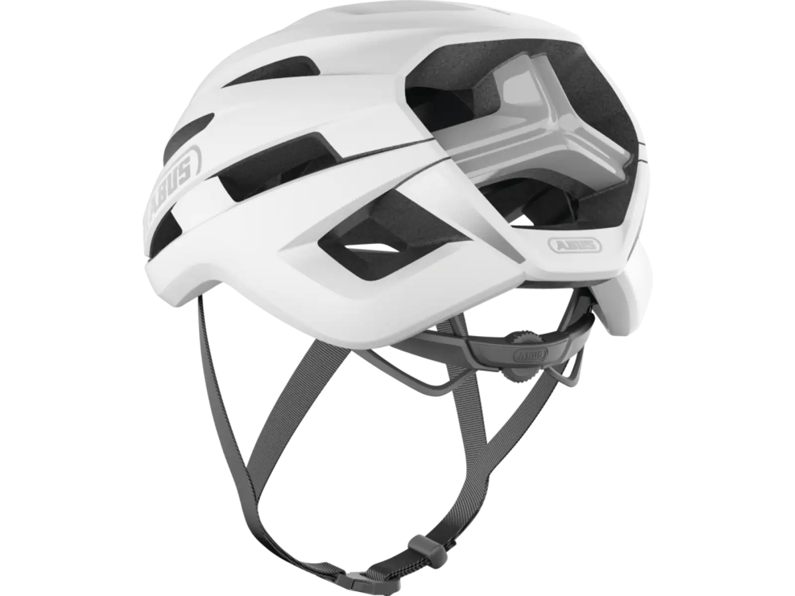 Abus StormChaser Ace Helm Polar Weiß.