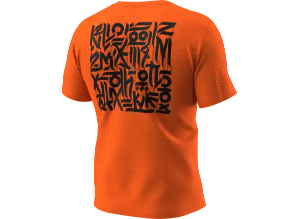 Dynafit Trail Herren Laufshirt Kurzarm Ultra Orange
