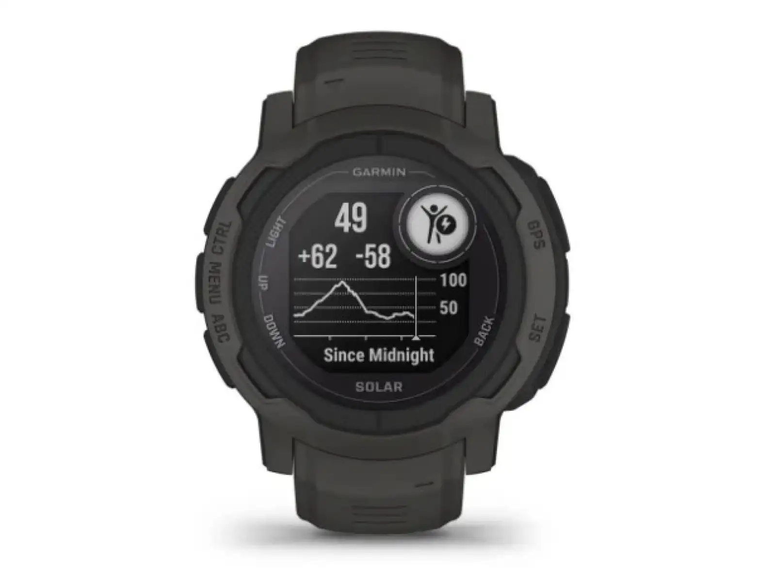 Garmin Instinct 2 Solar Smartwatch Graphite