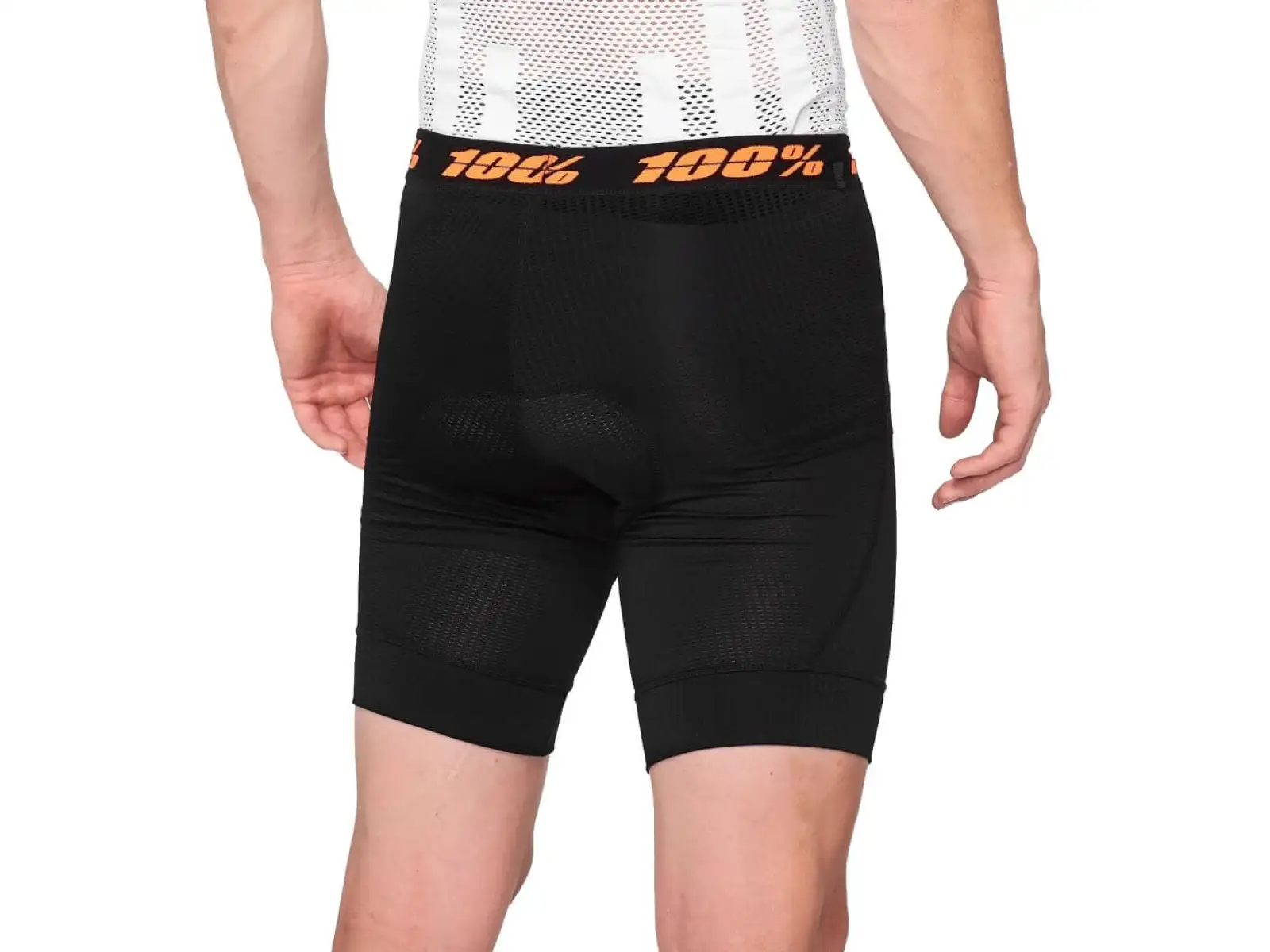 100% Crux Herren Innenfutter Shorts Schwarz