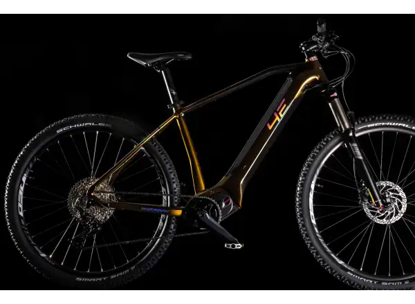 4EVER Exstream Elite Mountain-E-Bike Jungle Gold/Mirror