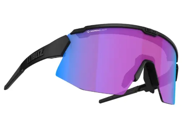 Bliz Breeze Small Nano Optics Brille Matt Black/Violet
