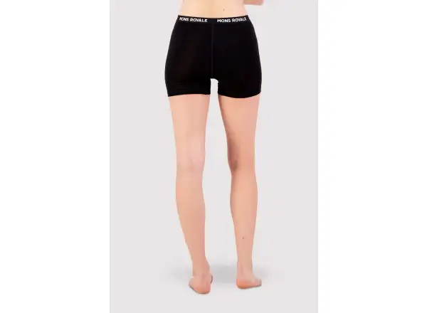Mons Royale Hannah Hot Damenhose in Schwarz.