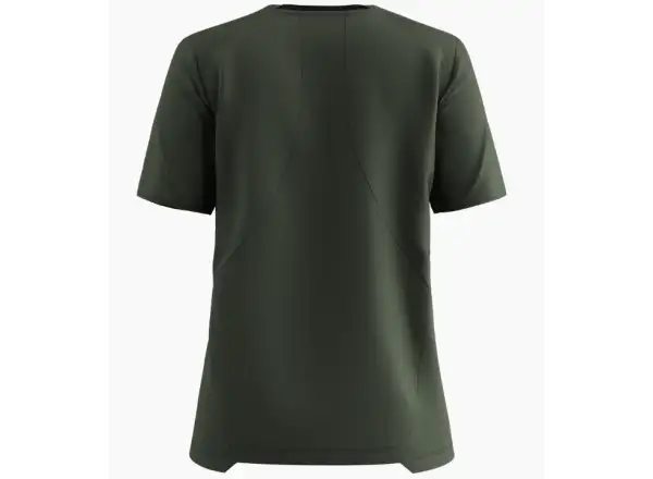 Salewa Puez AM Hyb Damen T-Shirt kurzarm Dark Olive
