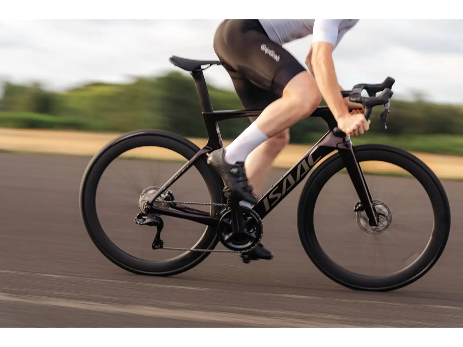 Isaac Meson DuraAce Di2 Rennrad Ruby Red