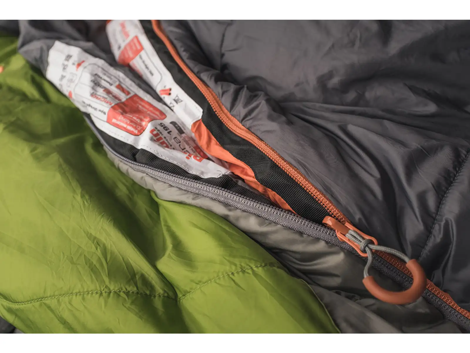 Pinguin Micra CCS Schlafsack 185 cm blau links