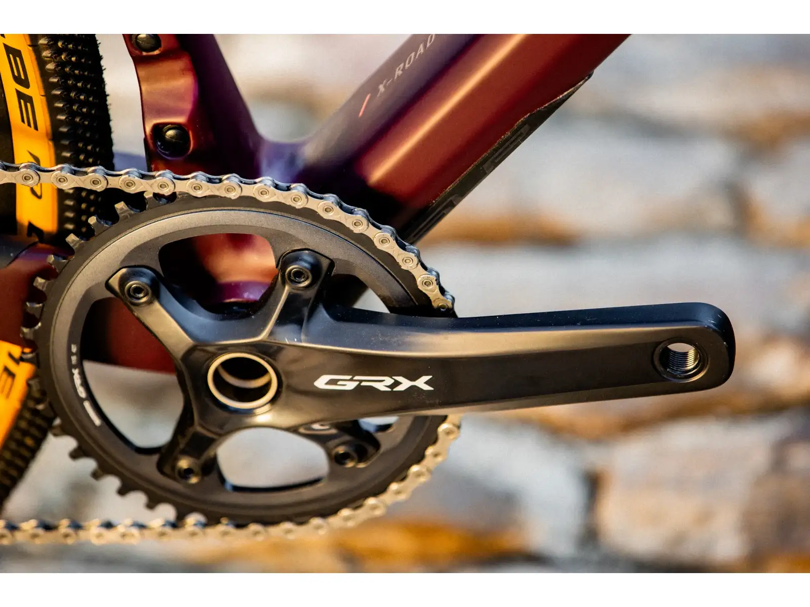 Superior X-Road 9.7 GR Gravelbike in mattem Beeren-Carbon