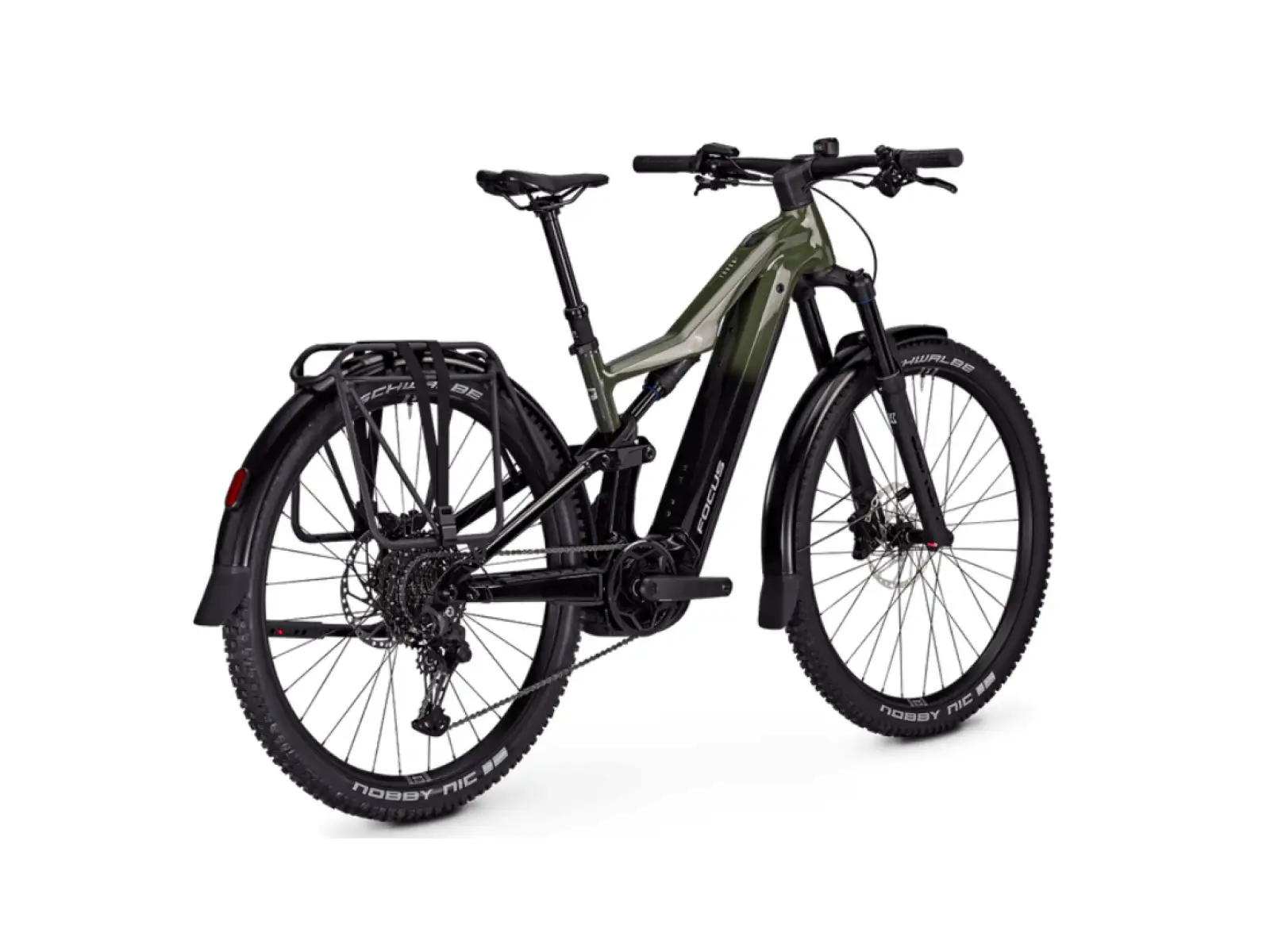 Focus E-Mountainbike – Thron2 6.7 EQP 600 Wh Urbangreen/Magicblack