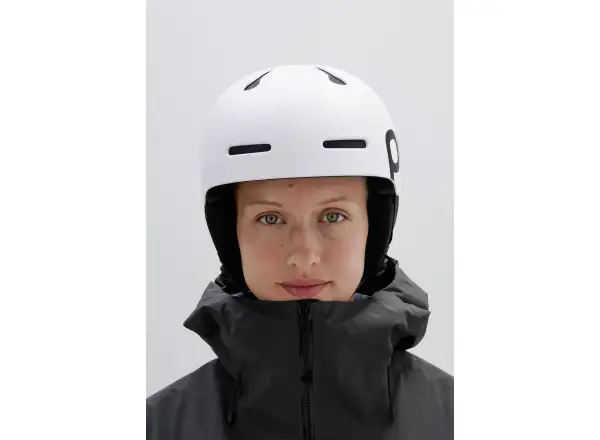 POC Auric Cut BC MIPS Skihelm Hydrogen White Matt