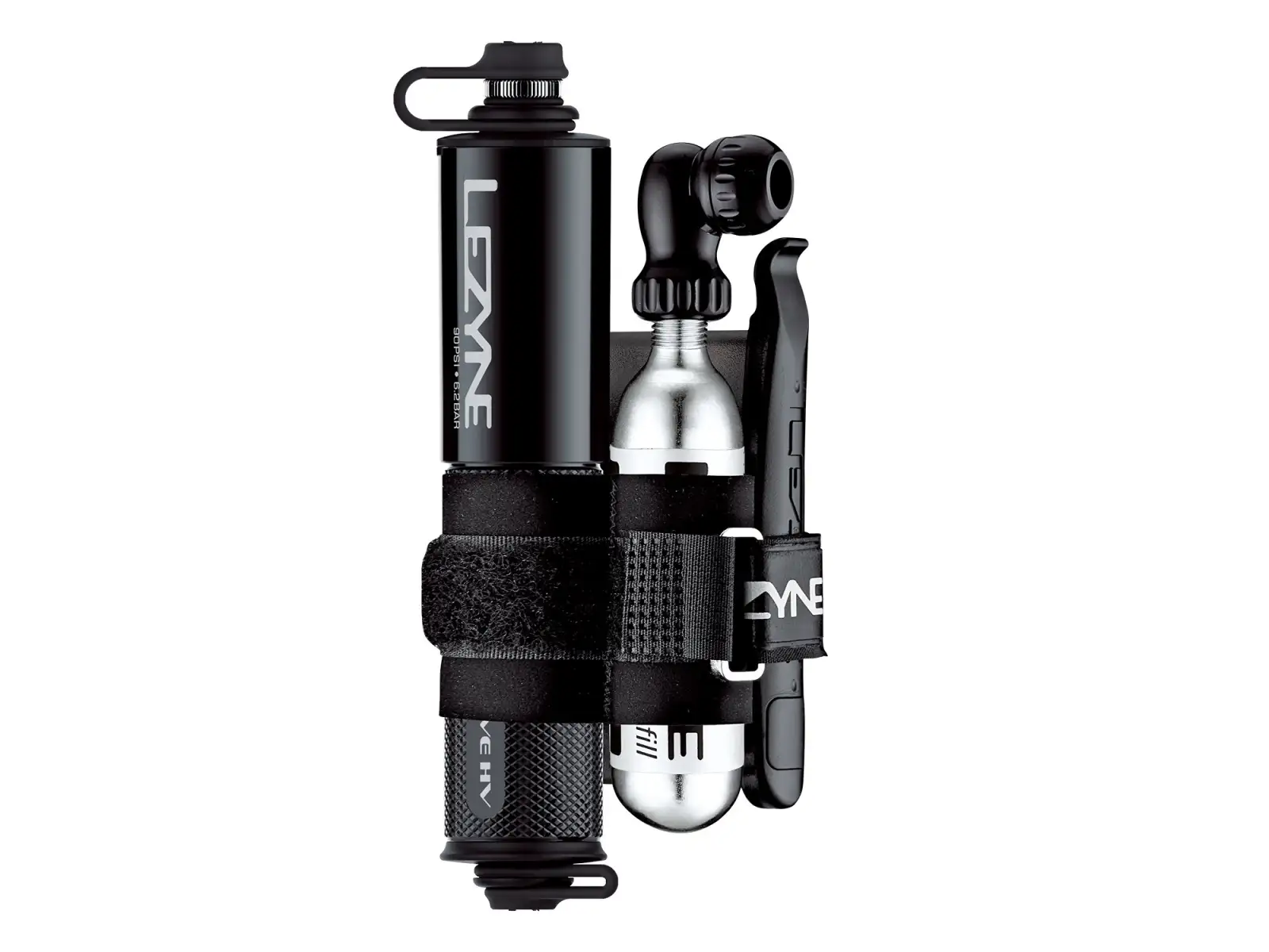 Lezyne Pocket Drive HV Loaded Pumpe Schwarz