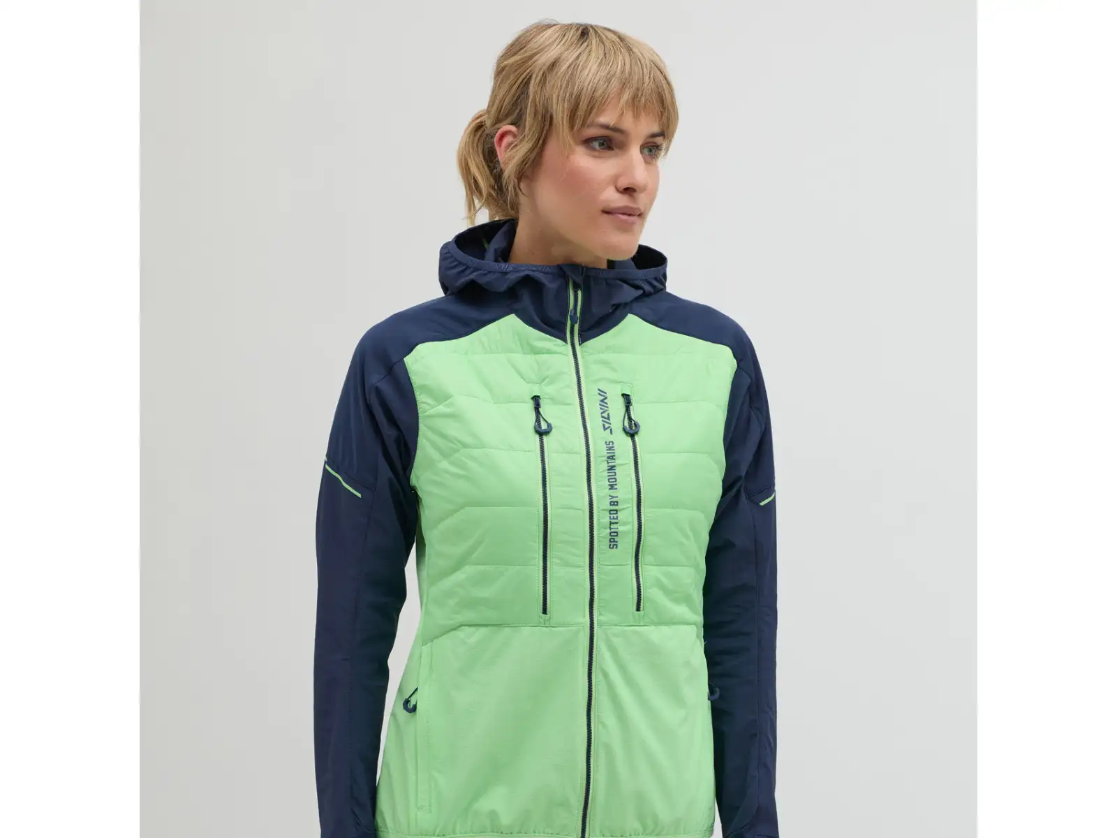 Silvini Asprino Damen Skitourenjacke Green/Navy