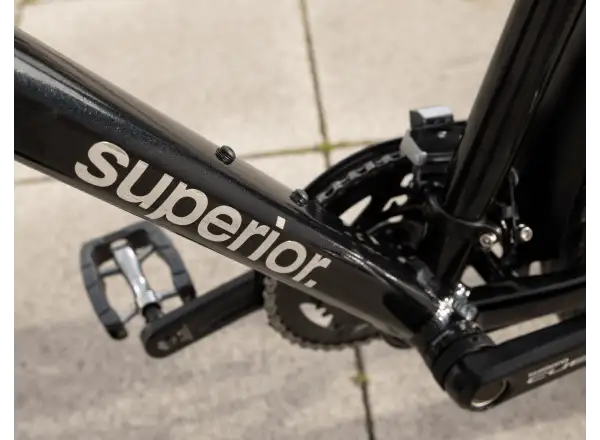 Superior Blox 6.7 T Stadtfahrrad Gloss Metallic Black