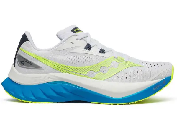 Saucony Endorphin Speed 4 Herrenschuhe Weiß/Viziblau