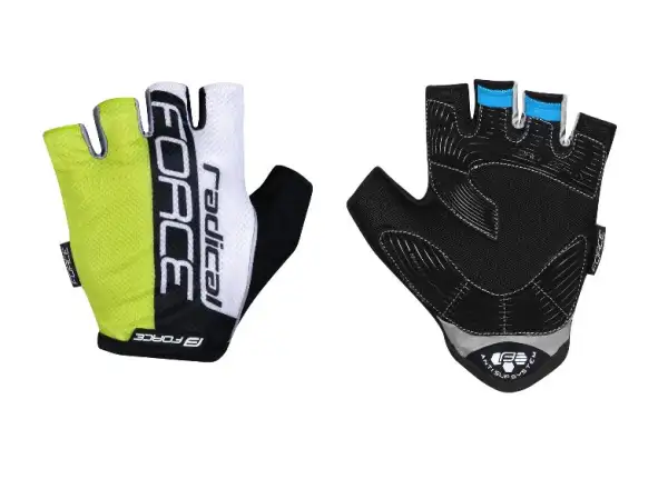 Force Radical Handschuhe in Fluoreszierend/Weiß/Schwarz
