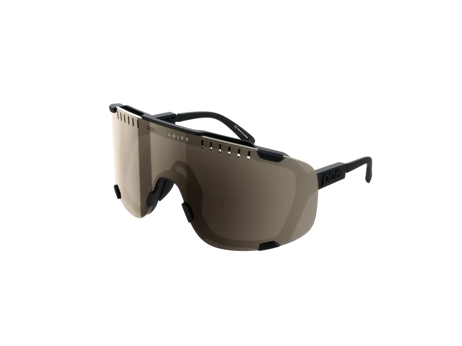 POC Devour Brille Uranium Black/Clarity Trail/Partly Sunny Silver