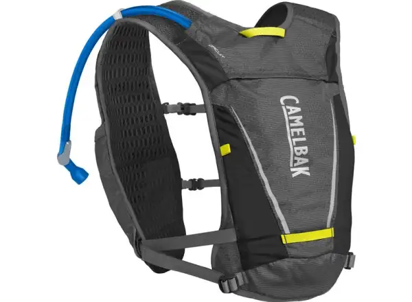 Camelbak Circuit Vest 3,5+1,5 l Weste mit Reservoir Schwarz/Sicherheitsgelb