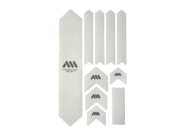 All Mountain Style Schutzfolien für den Rahmen Extra Clear/Silver