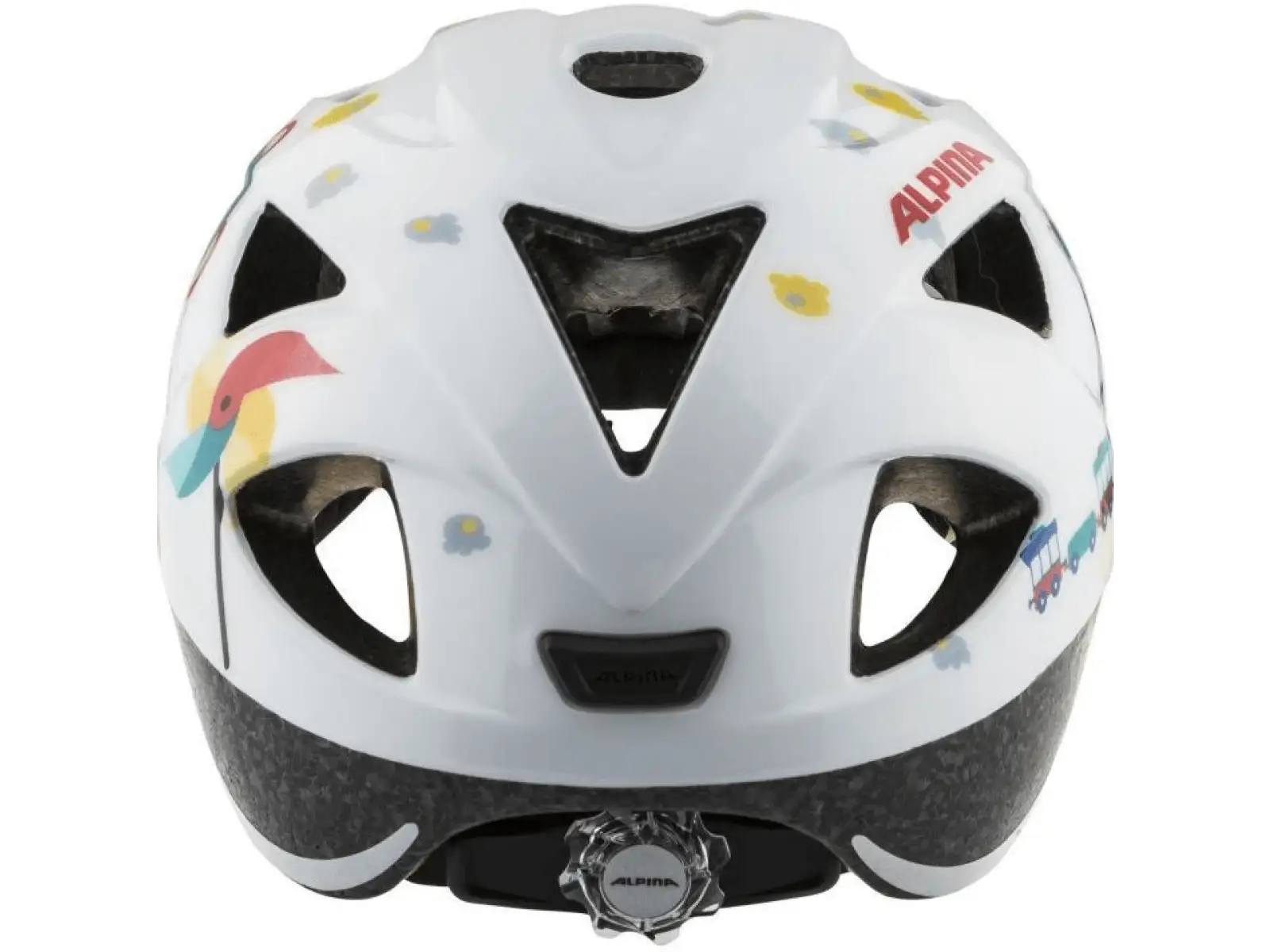 Alpina Ximo Kinderhelm weiß Bear Gloss
