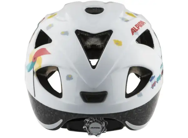 Alpina Ximo Kinderhelm weiß Bear Gloss