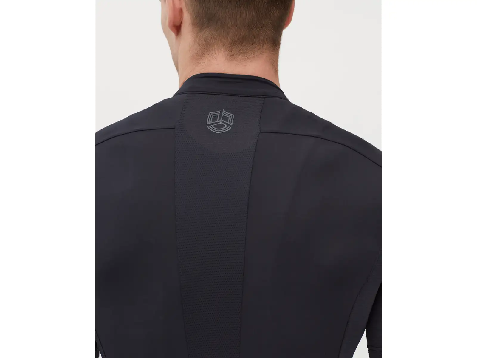 Silvini Ceno Herren-Trikot mit kurzem Ärmel schwarz