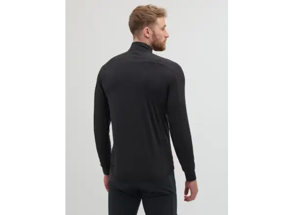 Silvini Grado Herren-Sweatshirt Black/Ruby