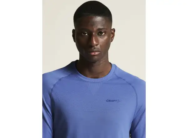 Craft Active Comfort LS 2 Herren T-Shirt langer Ärmel blau