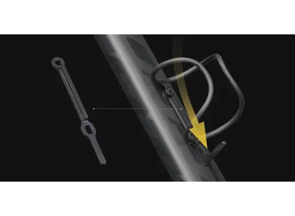 Topeak Feza Cage Tubular Carbon Flaschenhalter R10 Schwarz
