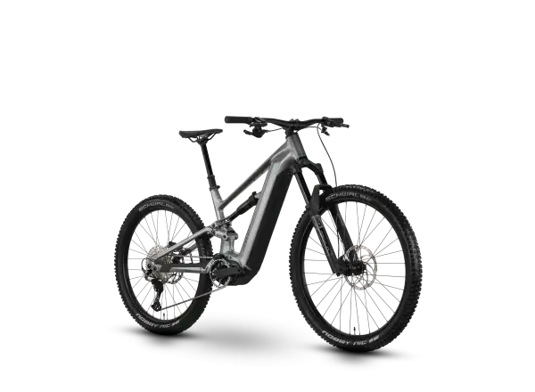 Raymon Ravor Comp darksilver marble vollgefedertes E-Bike