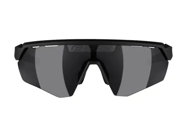 Force Enigma Fahrradbrille schwarz/grau, schwarze Gläser