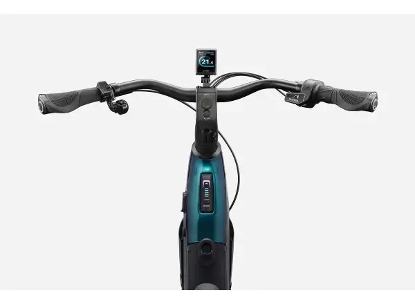 Cannondale Mavaro 1 LSTH Deep Teal Tiefeneinsteiger-Stadtelektrofahrrad