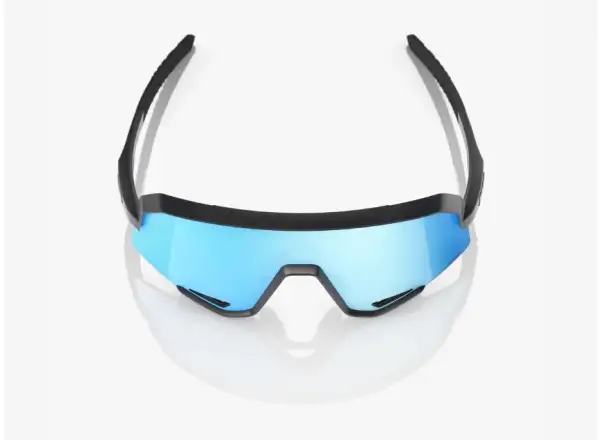 100% Slendale Brille Matte Black/HiPER Blue Multilayer Spiegel