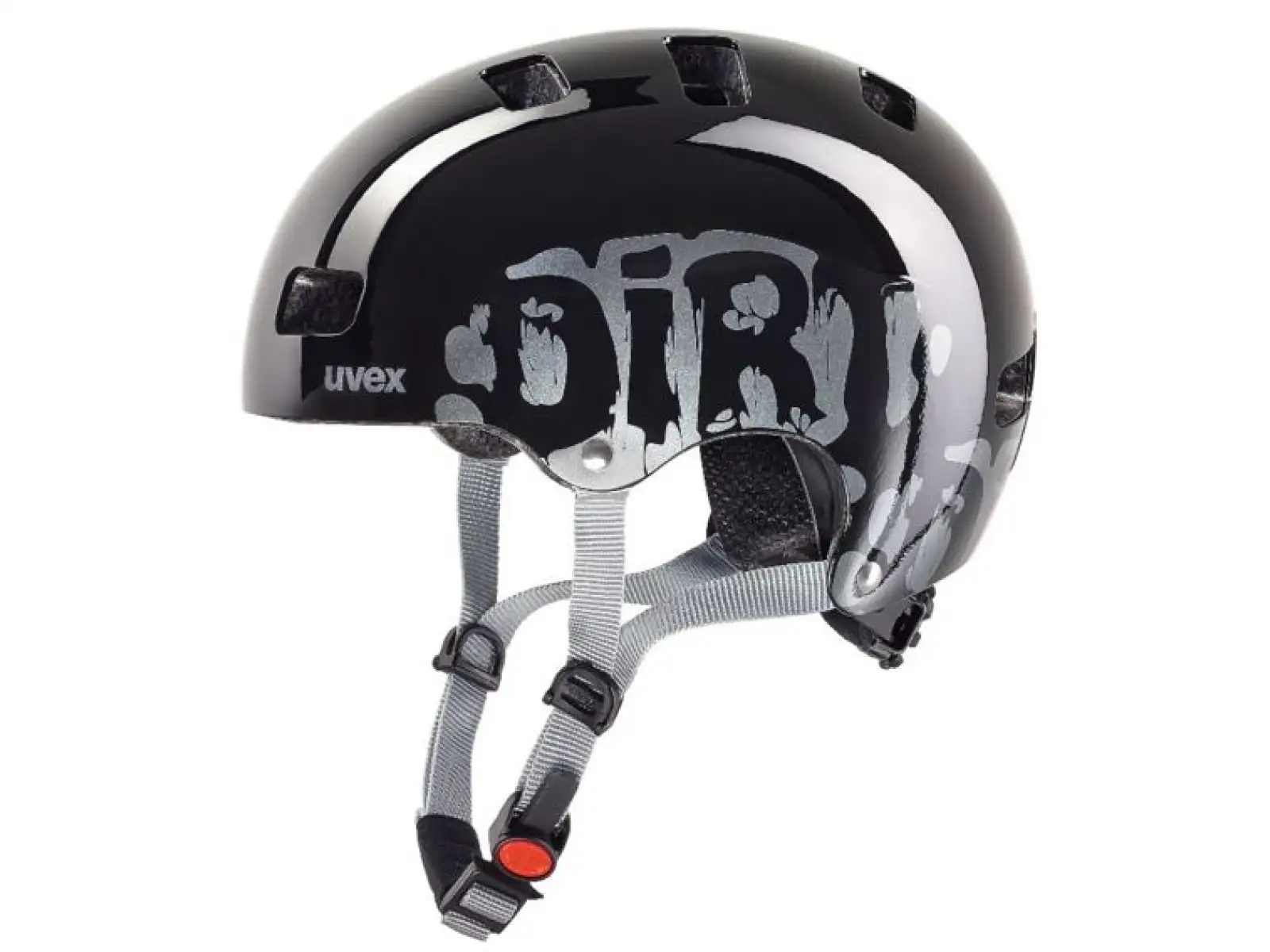 Uvex Kid 3 Kinderhelm Dirtbike Black