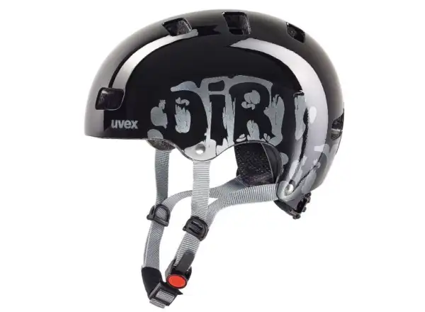 Uvex Kid 3 Kinderhelm Dirtbike Black