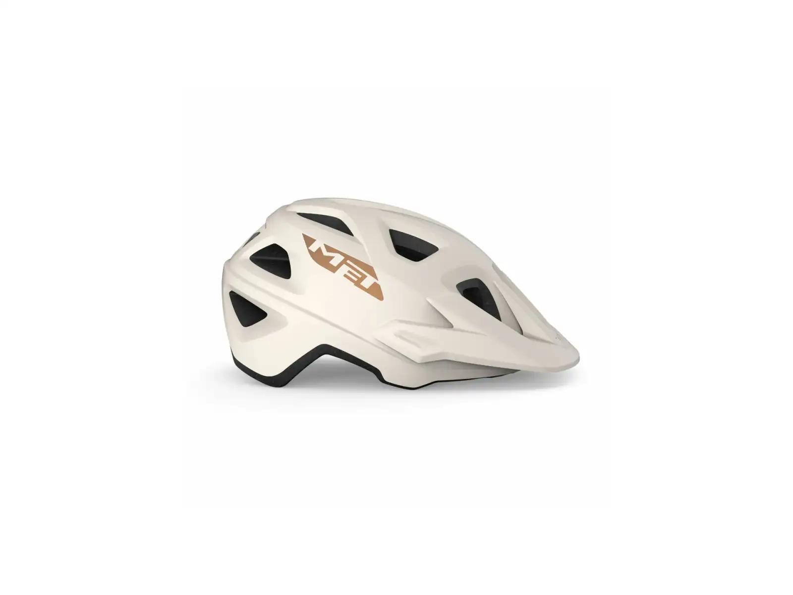 MET Echo Fahrradhelm Off White-Bronze