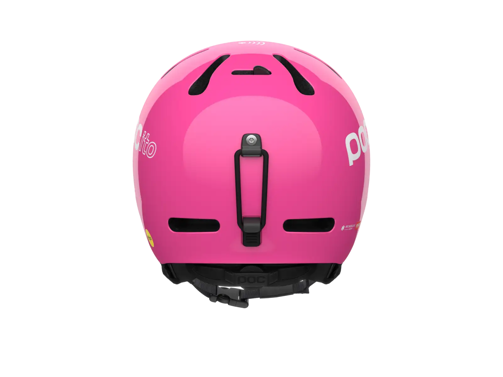 POC POCito Fornix MIPS Kinder skihelm Fluoreszierendes rosa