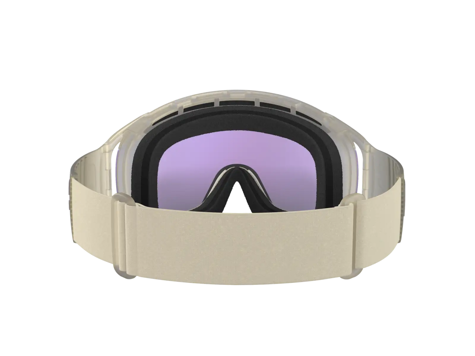 POC Zonula Skibrille Raw Weiß/Teilweise Sonnig Blau